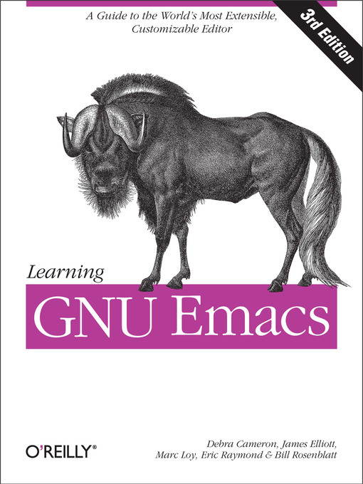 Title details for Learning GNU Emacs by Debra Cameron - Available